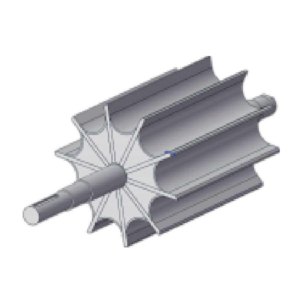 U-shaped Anti-Adhesion Rotor