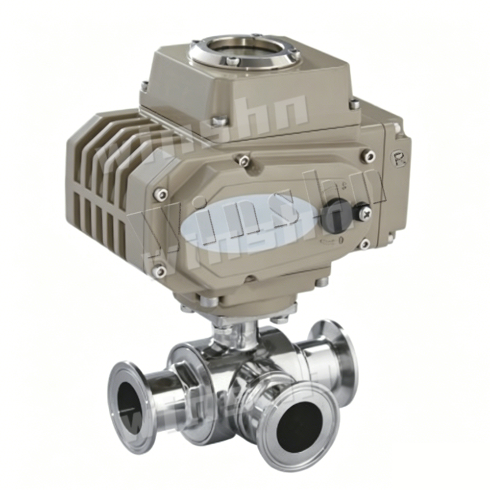 Sanitary Three-Way Ball Valve
