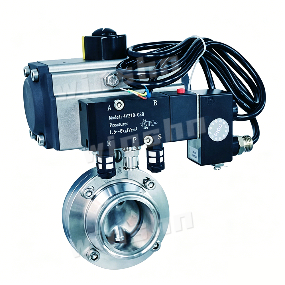 Sanitary Quick-Connect Butterfly Valves