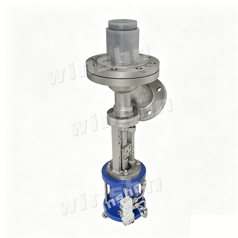Pneumatic Fluorinated Lined Upward-Opening Valve