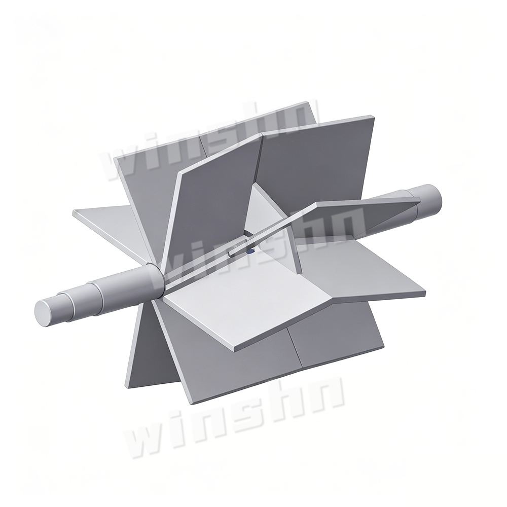 V-Type Anti-Jamming Rotor