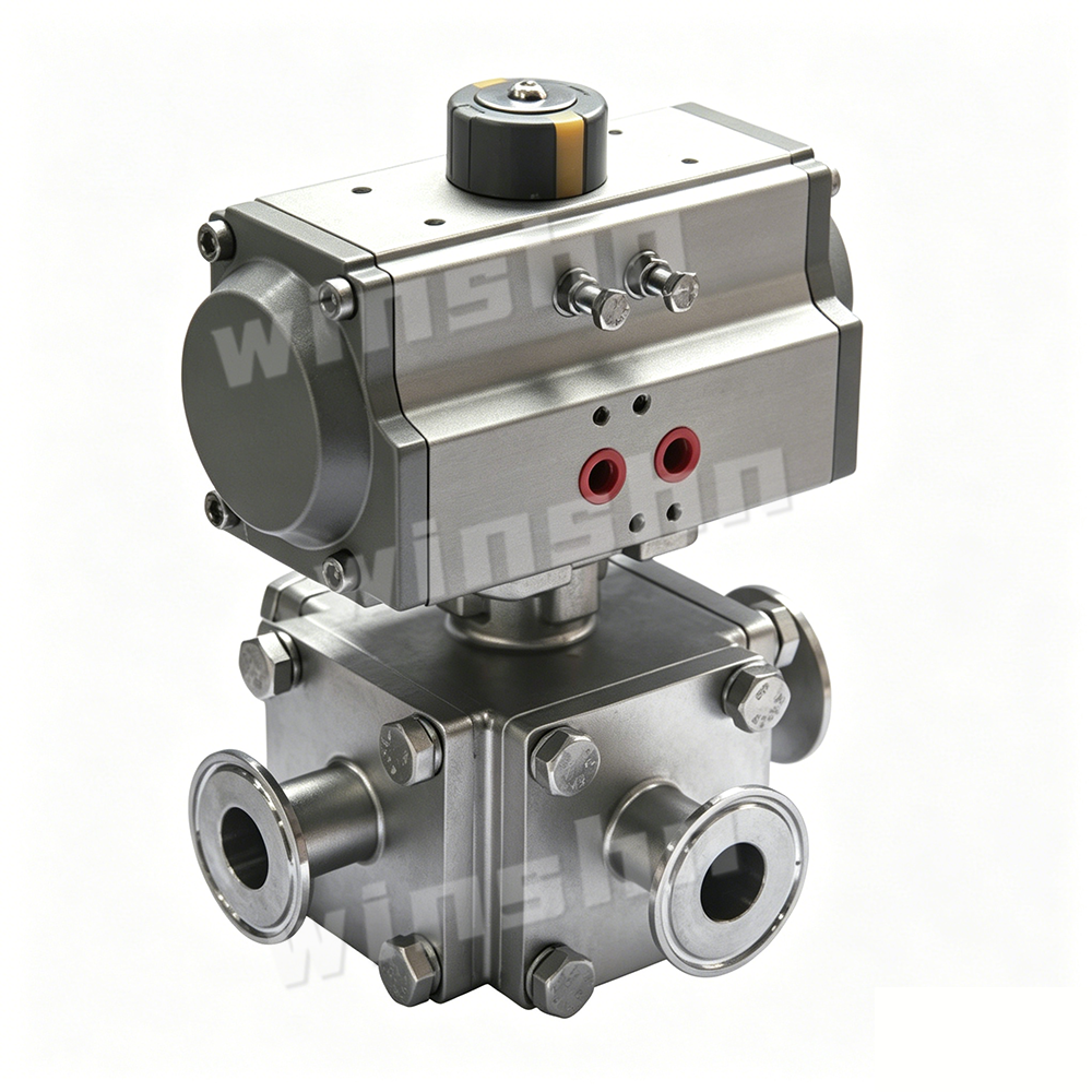 Fully Lined Four-Way Ball Valve