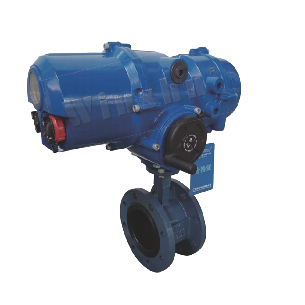 Electric Explosion-proof Flanged Butterfly Valve