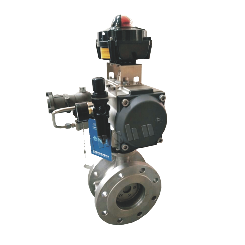 Pneumatic Flanged Hard-Sealed Butterfly Valve