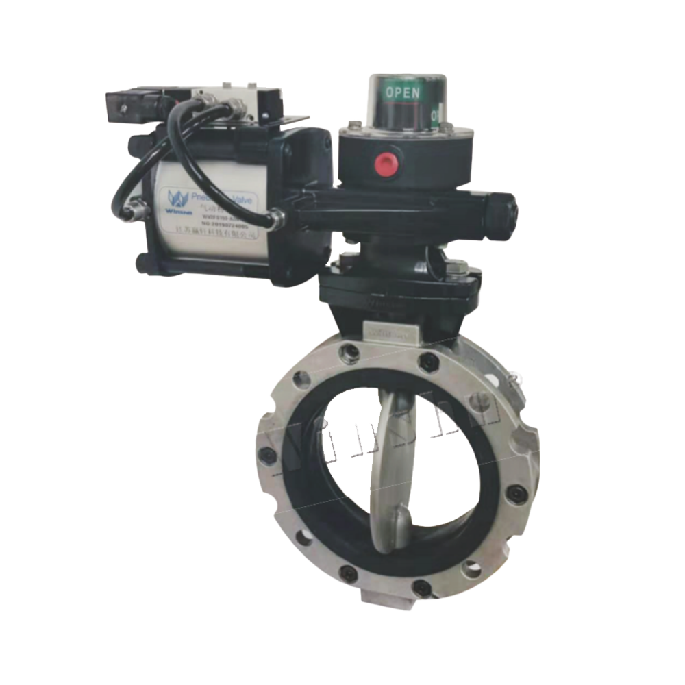 Pneumatic Powder Butterfly Valve