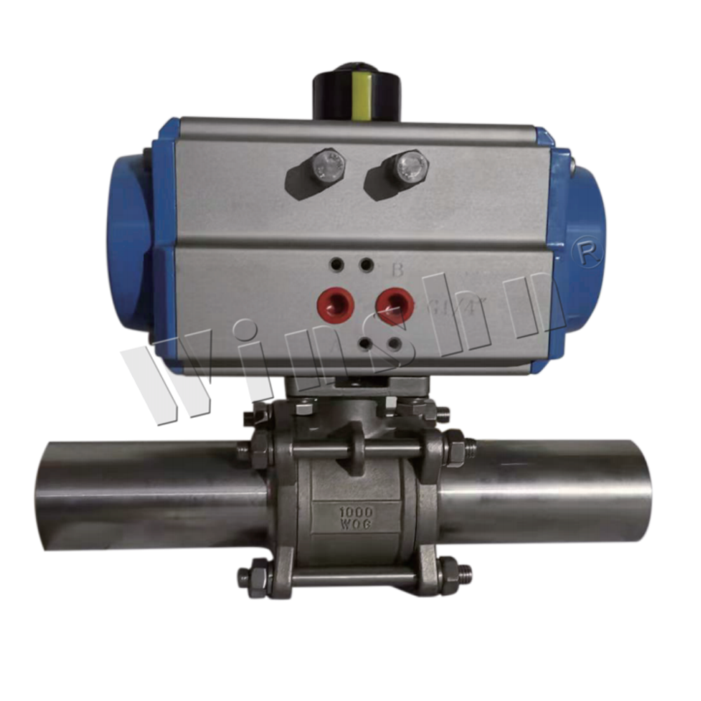 Pneumatic Clamp-Type Ball Valve