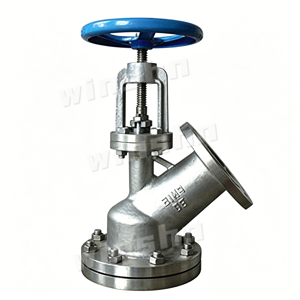 Manual Upward-Opening Discharge Valve