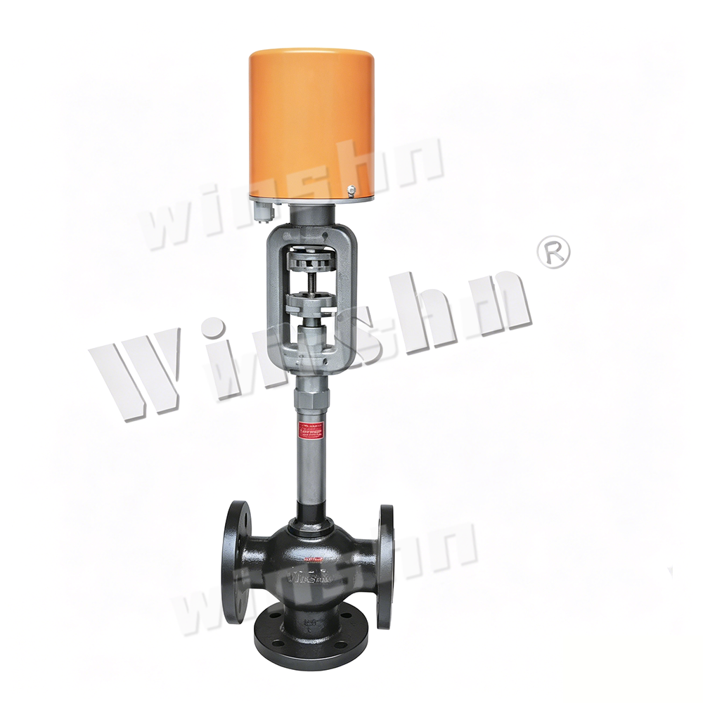 Electric Three-Way High-Temperature Control Valve